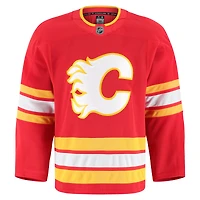 Maillot authentique à domicile des Flames de Calgary Fanatics pour hommes, rouge