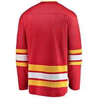 Men's Fanatics Red Calgary Flames Home Breakaway Jersey