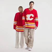 Men's Fanatics Red Calgary Flames Home Premium Jersey