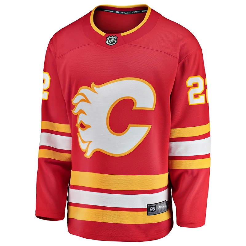 Maillot domicile rouge Ryan Strome des Flames de Calgary pour homme (modèle Breakaway) Fanatics