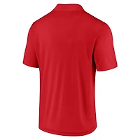 Men's Fanatics White/Red Calgary Flames Polo Combo Set
