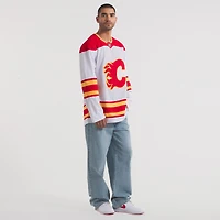 Maillot extérieur Premium blanc Calgary Flames Fanatics pour homme