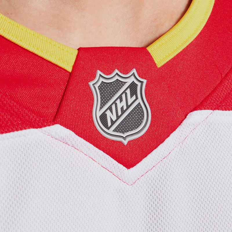 Men's Fanatics White Calgary Flames Away Premium Jersey