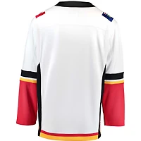 Men's Fanatics White Calgary Flames Breakaway - Blank Jersey