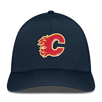 Casquette Zeta Insignia Core Flex noire pour homme des Flames de Calgary Levelwear