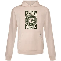 Sweat à capuche enfiler Delta Relay Stamp des Flames de Calgary Levelwear pour hommes