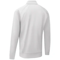 Veste à glissière intégrale Insignia Core Calgary Flames blanche Levelwear pour homme