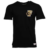 Men's Mitchell & Ness Black Calgary Flames Eye Of The Tiger T-Shirt