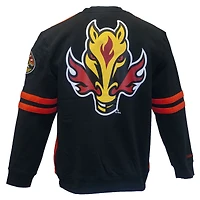 Sweat-shirt rouge Mitchell & Ness pour homme, motif Flames de Calgary