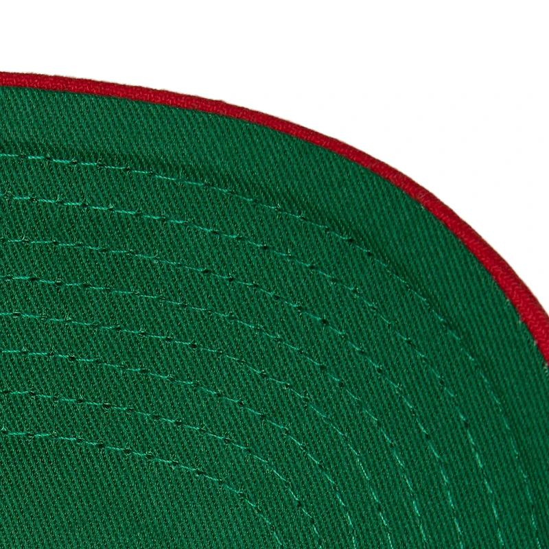 Casquette ajustable Mitchell & Ness pour homme Calgary Flames Core Team Ground Pro rouge