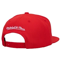 Men's Mitchell & Ness  Red Calgary Flames Head Coach OG Snapback Hat