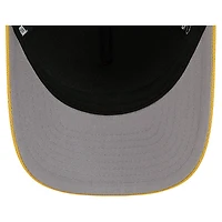 Casquette ajustable New Era 9FORTY M-Crown A-Frame rouge/jaune pour homme des Flames de Calgary