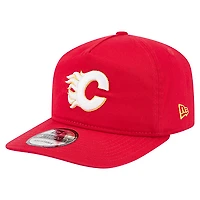 Casquette ajustable New Era rouge Calgary Flames 19TWENTY pour homme