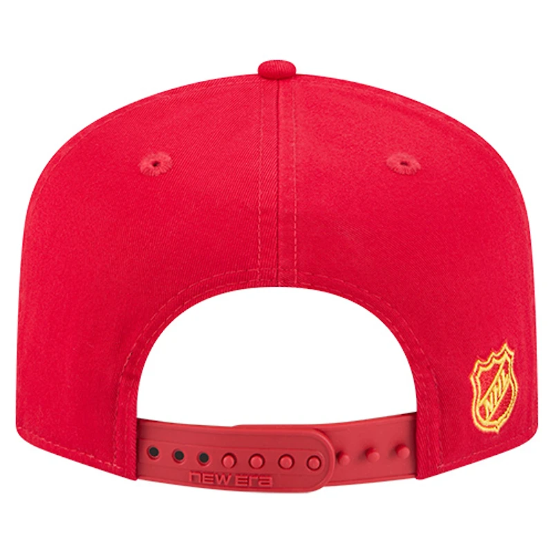 Men's New Era Red Calgary Flames 19TWENTY Adjustable Hat