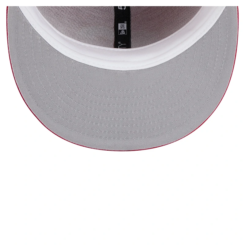 Casquette ajustée 59FIFTY rouge des Flames de Calgary New Era pour homme