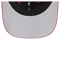 Casquette camionneur extensible à bouton-pression 9SEVENTY rouge des Flames de Calgary de New Era pour homme