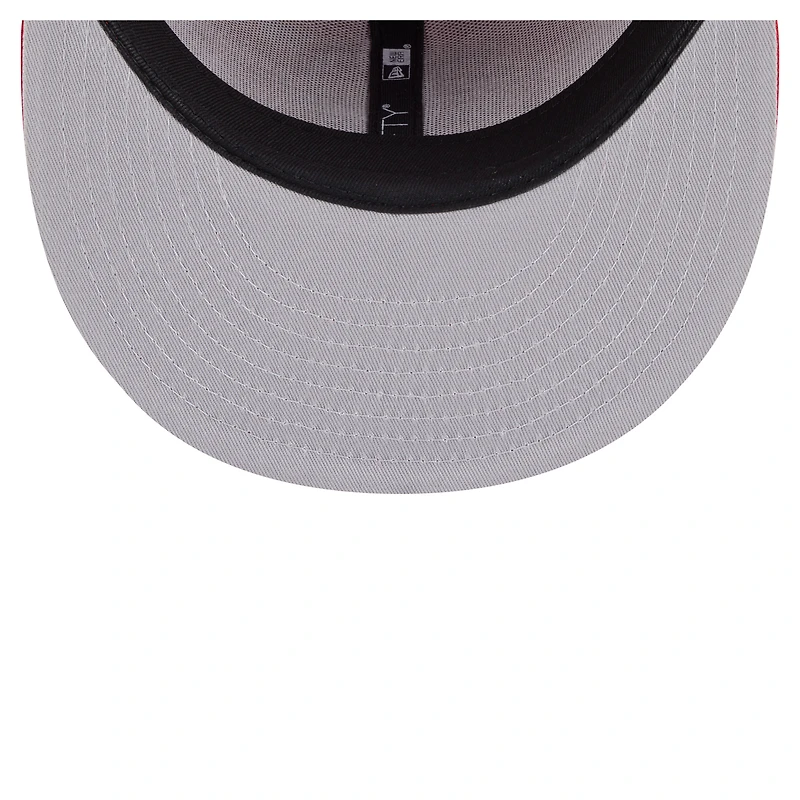 Casquette ajustée Deceptor 59FIFTY rouge des Flames de Calgary New Era pour homme