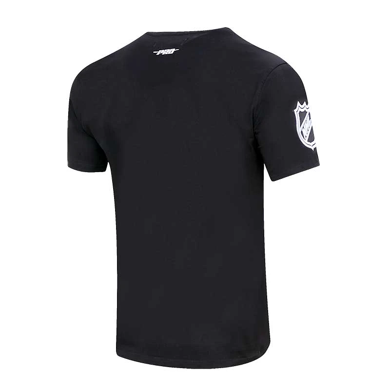 Men's Pro Standard Black Calgary Flames Classic Chenille T-Shirt