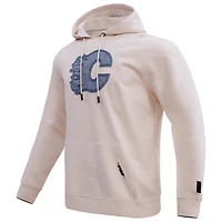 Chandail à capuchon Pro Standard Calgary Flames Varsity Blues crème pour homme