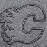 Chandail à capuchon neutre des Flames de Calgary Pro Standard pour hommes, gris chiné