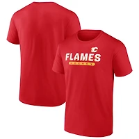 Men's  Red Calgary Flames Spirit T-Shirt