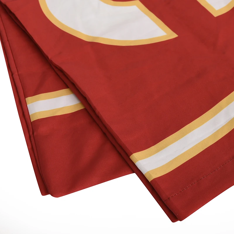 Ensemble de deux taies d'oreiller orange des Flames de Calgary (20 po x 30 po)
