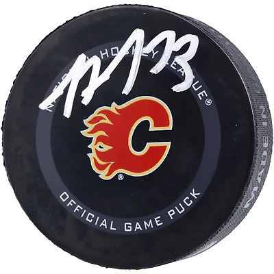 Tyler Toffoli Calgary Flames Autographed Official Game Puck