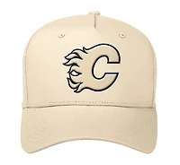 Unisex Starter  Tan Calgary Flames Tonal Adjustable Hat