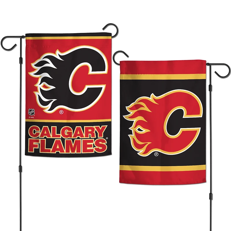 WinCraft Calgary Flames 12" x 18" Double-Sided Garden Flag