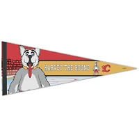 WinCraft Calgary Flames 12" x 30" Mascot Premium Pennant