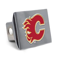 WinCraft Calgary Flames Premium Metal Hitch Cover