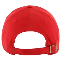 Casquette ajustable Miata Clean Up '47 des Flames de Calgary pour femmes, rouge