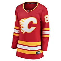Women's Fanatics Daniel Vladar Red Calgary Flames Home Breakaway Player - Jersey