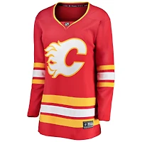 Maillot domicile Breakaway rouge des Flames de Calgary pour femmes (Fanatics)