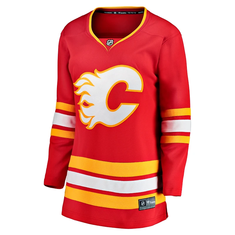 Fanatiques féminines de marque Red Calgary Flames 2020/21 Domicile - Maillot Premier Breakaway