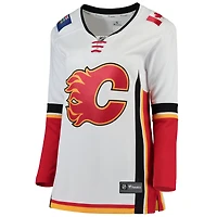 Fanatiques pour femmes de marque White Calgary Flames Home Breakaway - Maillot vierge