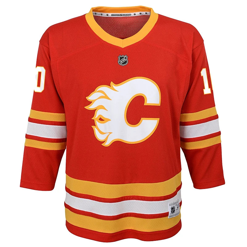 Youth Jonathan Huberdeau Red Calgary Flames Home 2020/21 Replica Player - Jersey