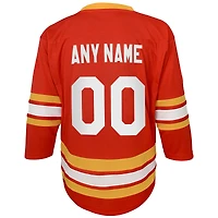 Youth Red Calgary Flames 2020/21 Home - Replica Custom Jersey