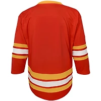 Domicile des Flames de Calgary rouges pour jeunes - Réplique maillot