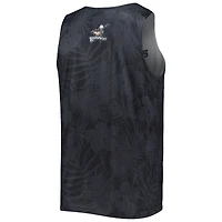 Men's FOCO Black/Gray Calgary Roughnecks Reversible Mesh Tank Top