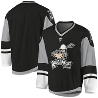 Maillot Sublima Replica Calgary Roughnecks Noir/Gris pour Jeune