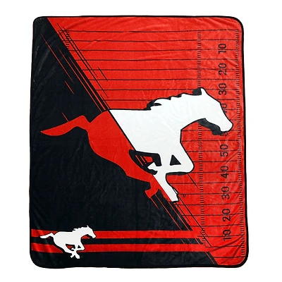 Calgary Stampeders 50" x 60" Plush Throw