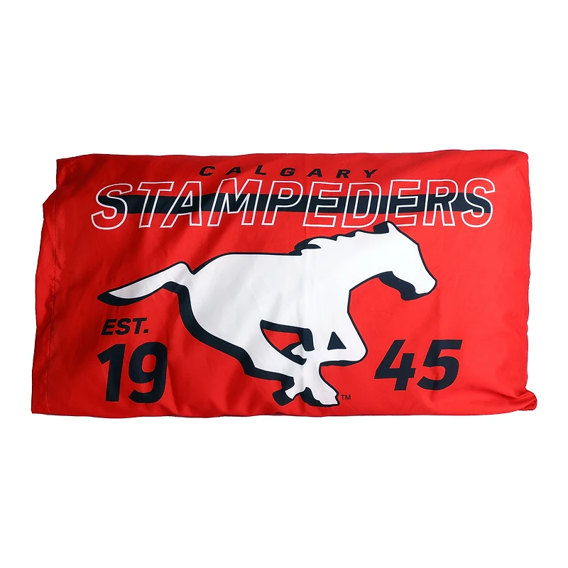 Ensemble de deux taies d'oreiller Calgary Stampeders