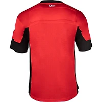 Maillot réplique New Era Calgary Stampeders 2023 rouge pour homme
