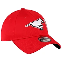Casquette réglable 9TWENTY Sideline des Stampeders de Calgary New Era pour homme, rouge