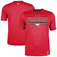 T-shirt de performance rouge New Era pour homme des Stampeders Calgary