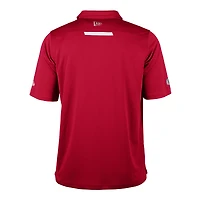 Men's New Era  Red Calgary Stampeders Sideline Roster Performance Polo