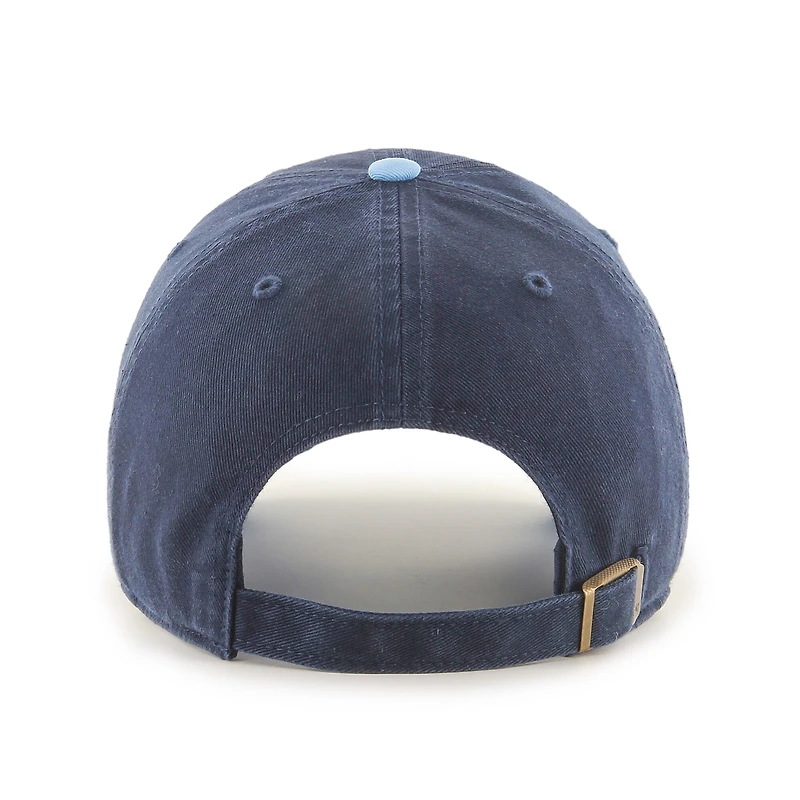Men's '47 Navy/Light Blue California Angels Cooperstown Collection Clean Up Adjustable Hat