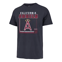 Men's '47  Navy California Angels Cooperstown Collection Borderline Franklin T-Shirt