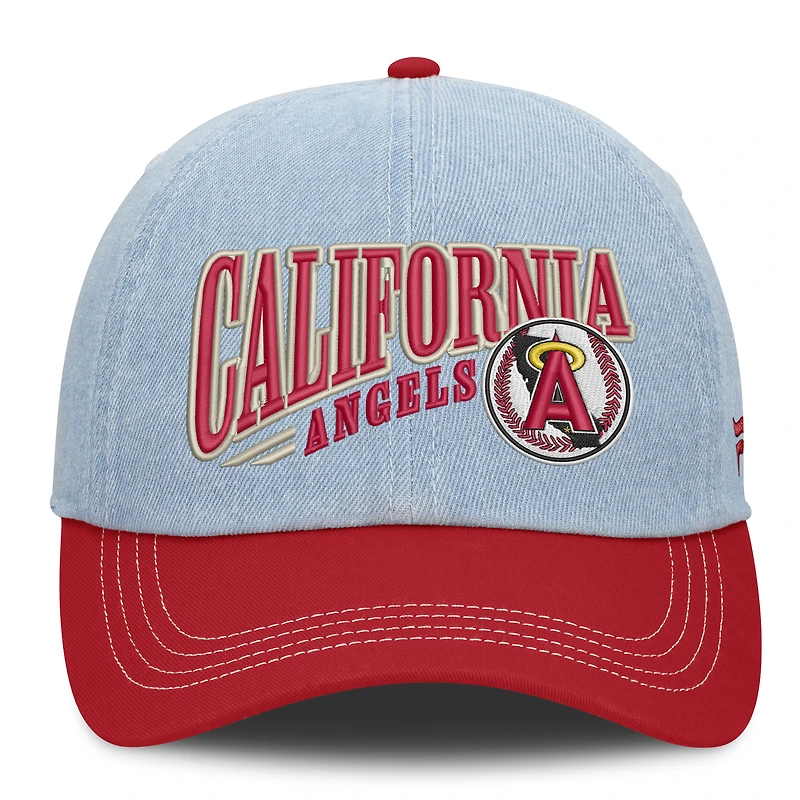 Casquette ajustable Fanatics Denim California Angels Retire pour homme
